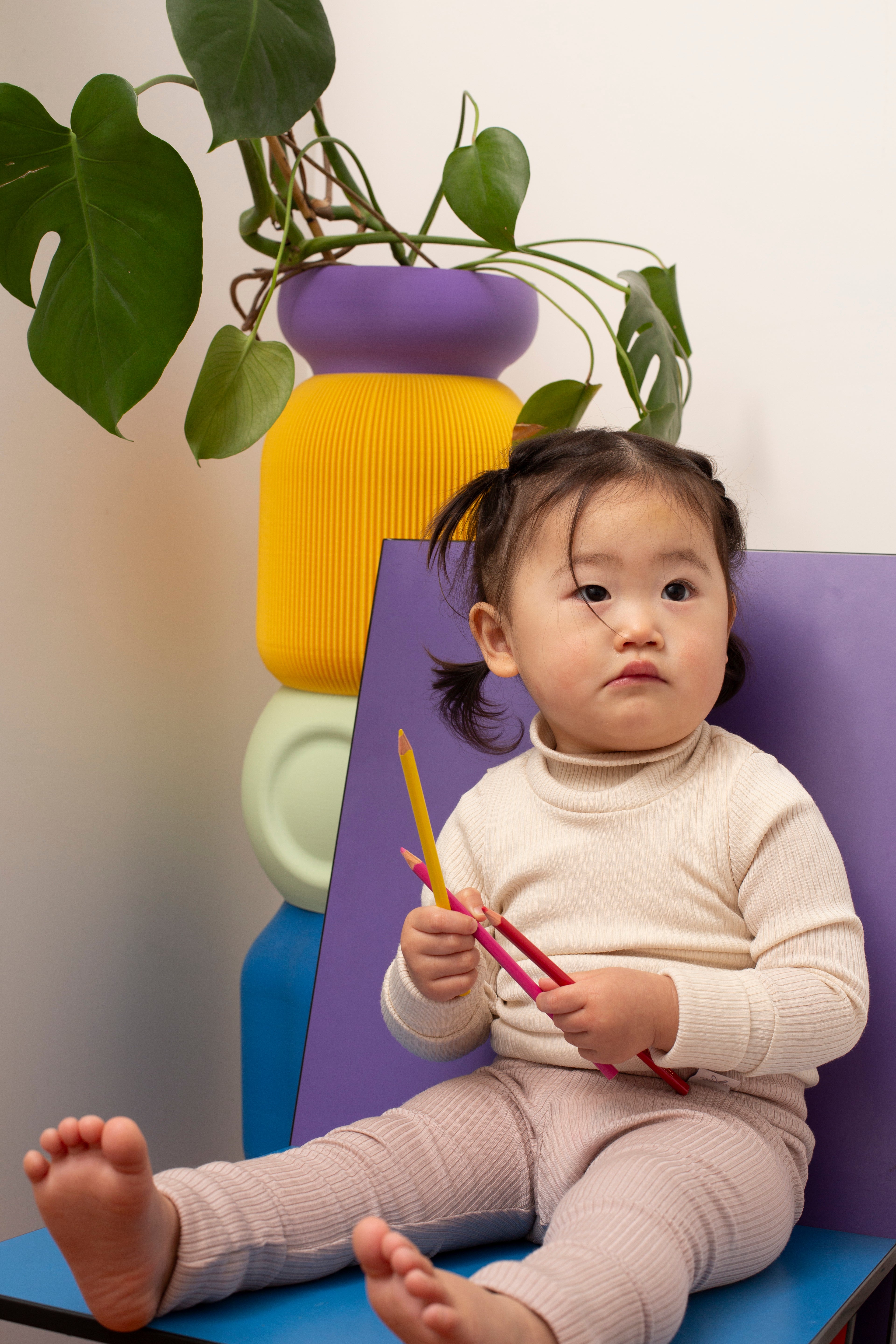 Wolle & Seide Leggings – Toffee