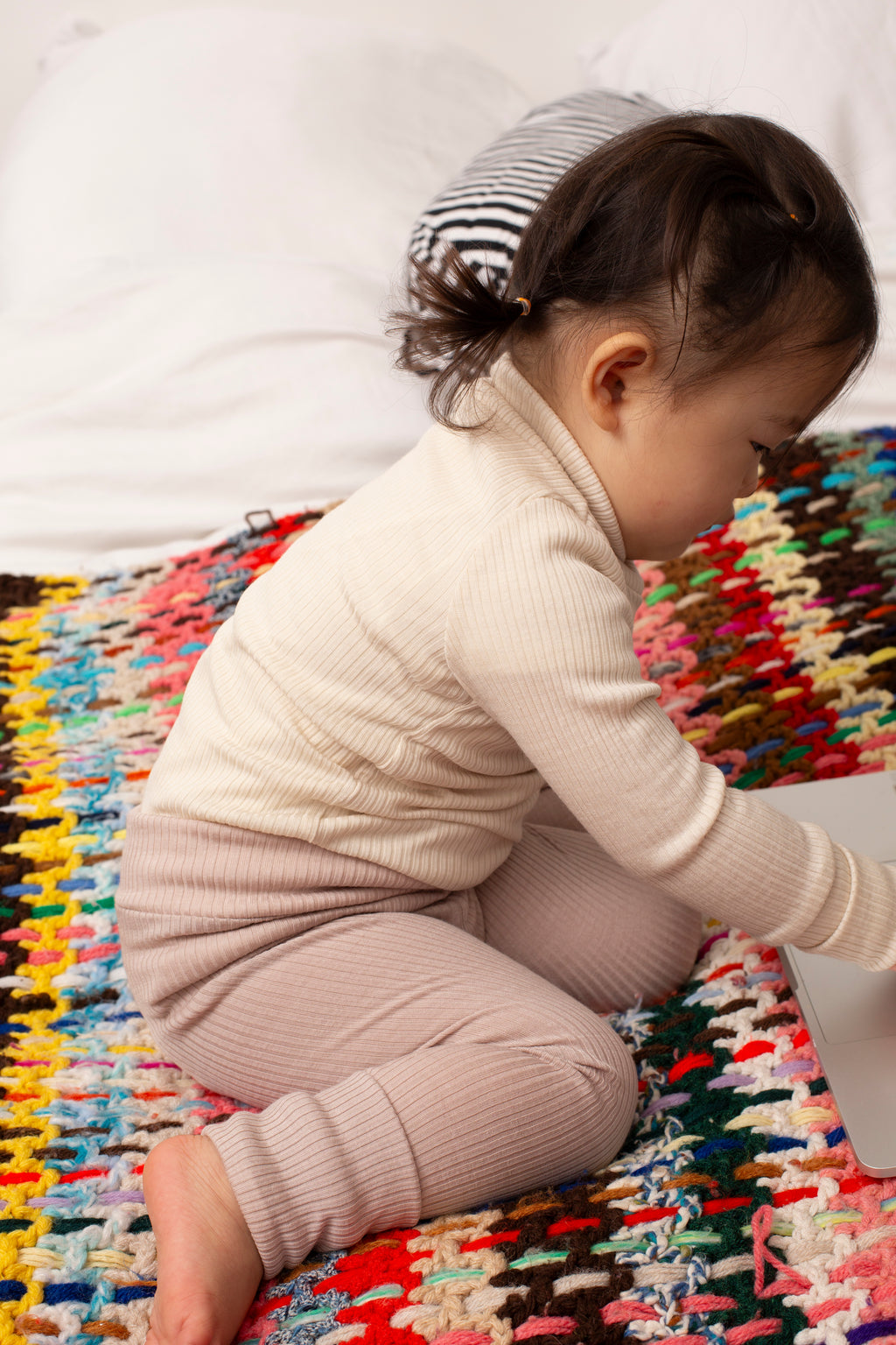 Wolle & Seide Leggings – Toffee