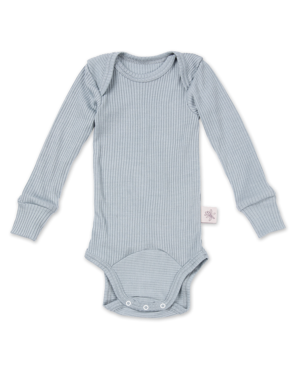 Wolle & Seide Langarmbody – Clay