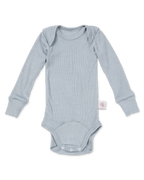 Wolle & Seide Langarmbody – Clay