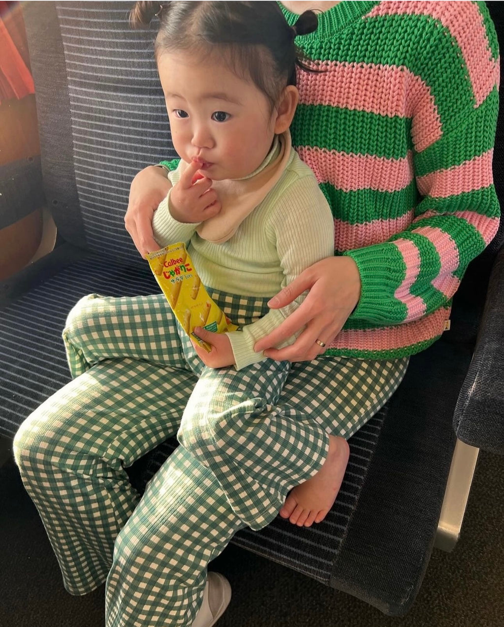 Wolle & Seide Langarmbody - Lime