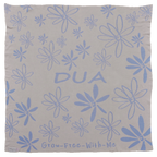KALUMI x LILIMOON - Personalisierte Babydecke - Hellblau/Creme