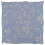 KALUMI x LILIMOON - Personalisierte Babydecke - Hellblau/Creme