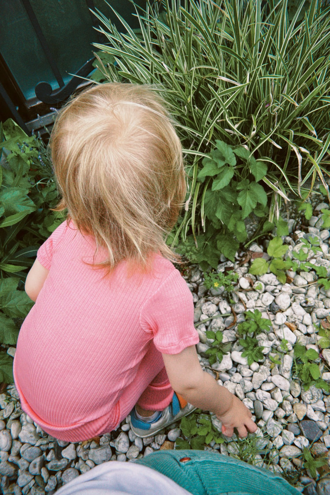 Wolle & Seide Langarmbody - Pink-A-Boo