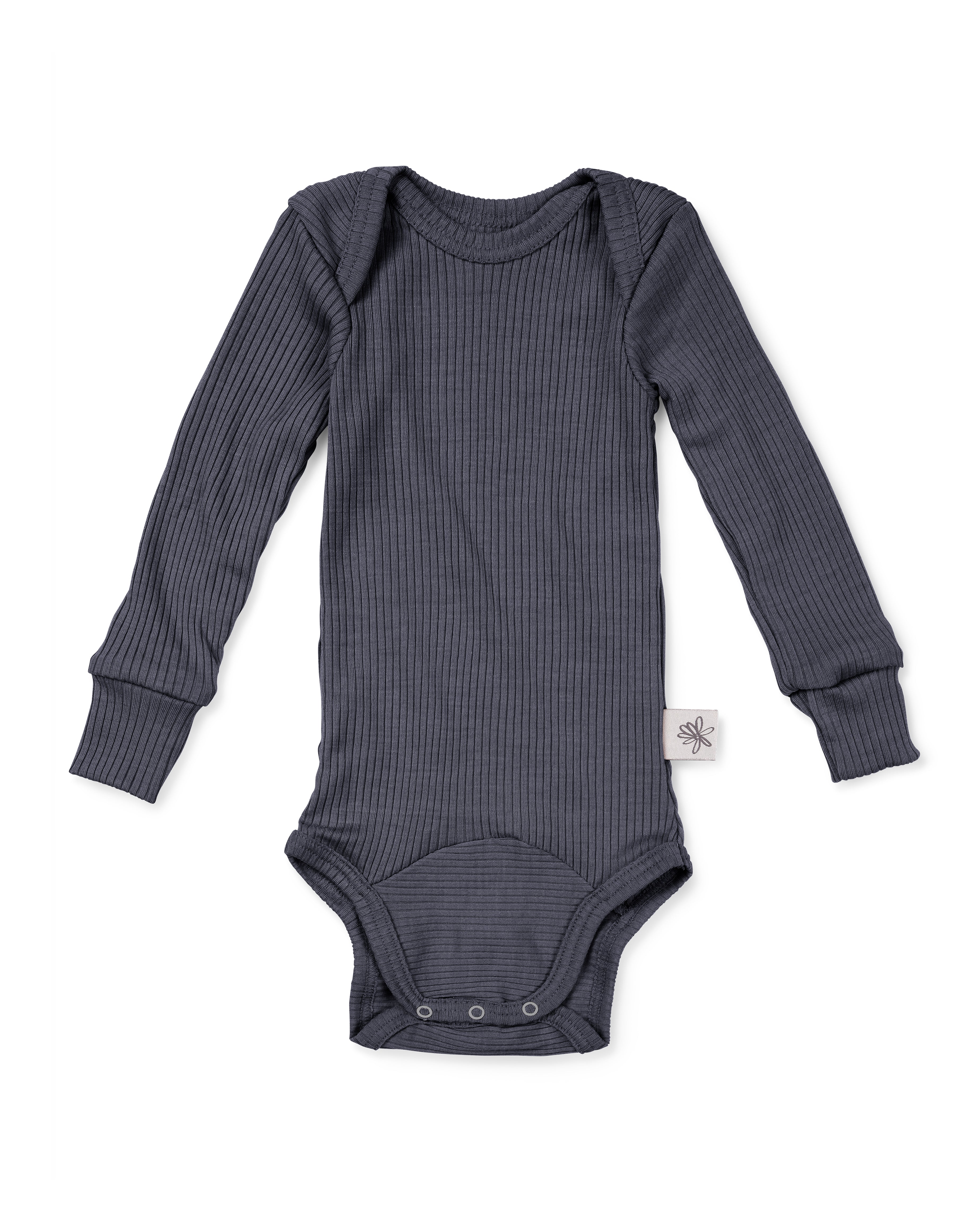 Wolle & Seide Langarmbody – Quarry