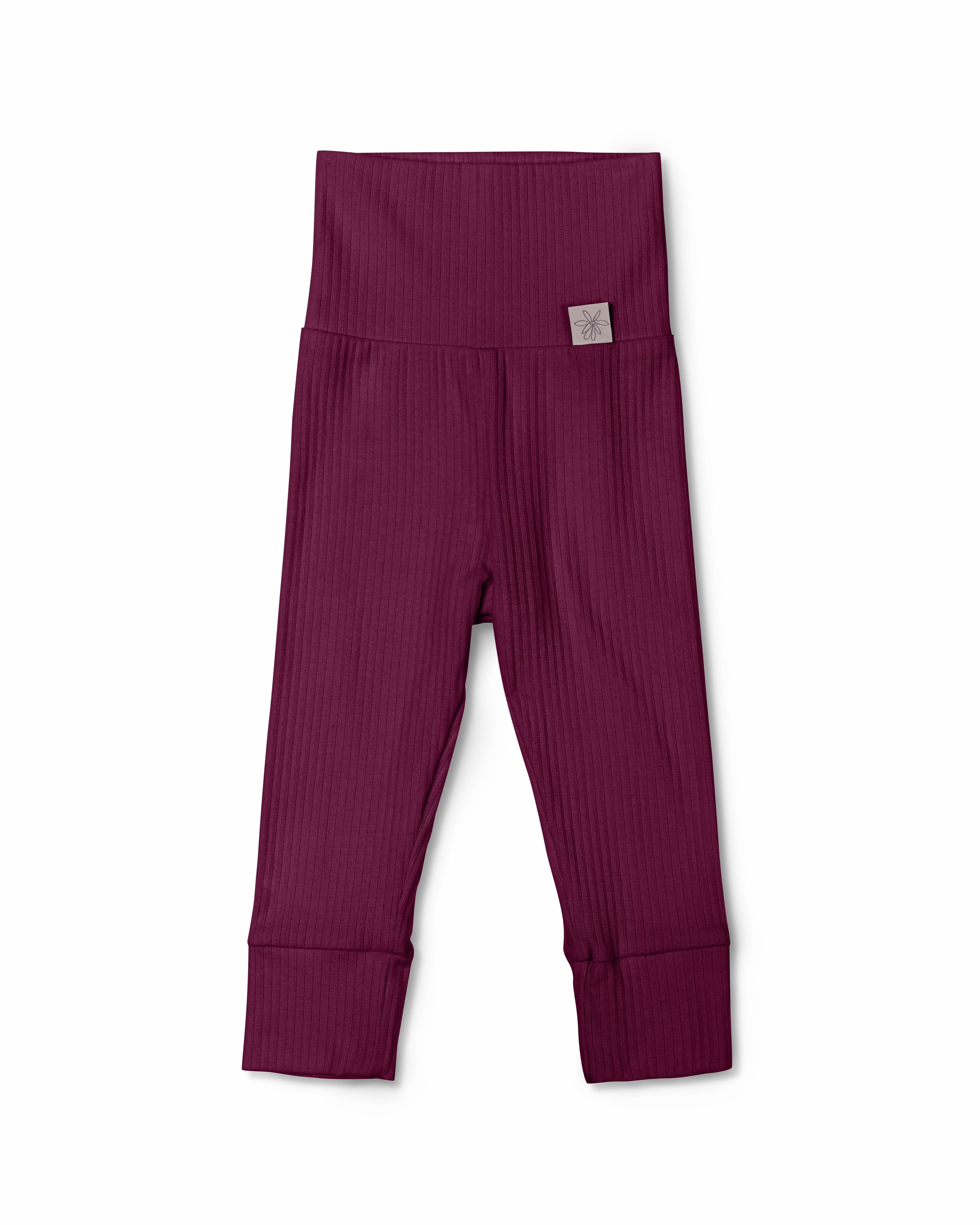 PIMA Cotton Leggings - Berry Jam